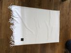 Witte Cashmere zomer sjaal omslagdoek, Kleding | Dames, Mutsen, Sjaals en Handschoenen, Maat 46/48 (XL) of groter, Ophalen of Verzenden