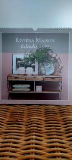Riviera Maison kalender uit 2019. compleet met de kaarten., Ophalen of Verzenden, Maandkalender, Zo goed als nieuw