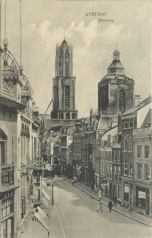 (379-068-033) Utrecht Steenweg, Verzamelen, Ansichtkaarten | Nederland, Utrecht, Voor 1920, Verzenden