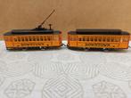 MEHANO  TRAM  MET BIJ WAGEN RIJD PRIMA  MANKEERD NIETS AAN, Hobby en Vrije tijd, Modeltreinen | H0, Gelijkstroom, Fleischmann