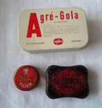 Blikjes. Agré - Gola. Radiatot Menthol. Tiger balsem., Ophalen of Verzenden, Gebruikt, Overige