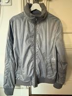 G-Star RAW zilveren windbreaker – Maat L - Nette staat, G-STAR, Ophalen of Verzenden, Zo goed als nieuw, Grijs