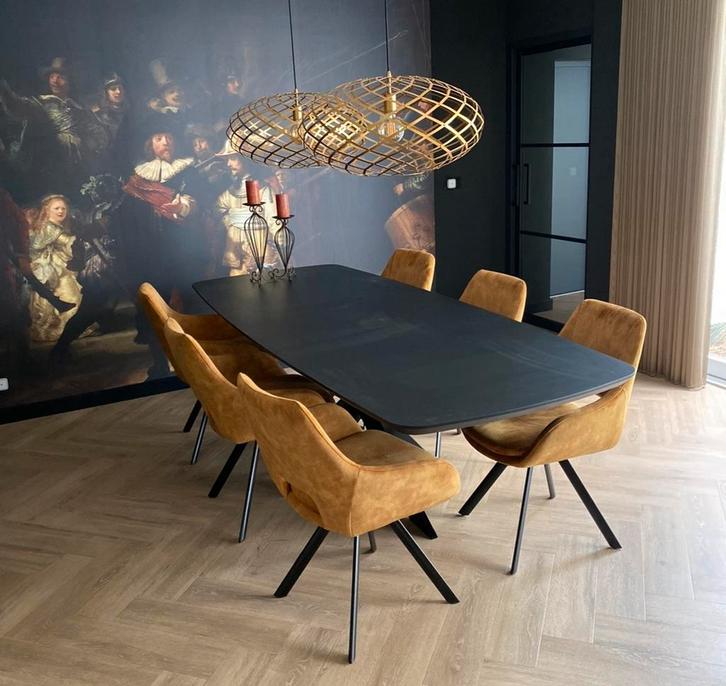 Deensovaal Deens ovaal eiken tafel meubelmaker, Huis en Inrichting, Tafels | Eettafels, Nieuw, Overige vormen, Ophalen of Verzenden