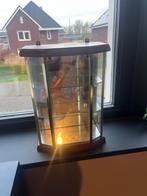 Glazen vitrinekast voor Swarovski beeldjes, Huis en Inrichting, Kasten | Vitrinekasten, Ophalen, Met plank(en), Minder dan 50 cm