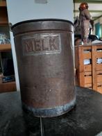 Oude Koperen Melkemmer, Ophalen of Verzenden