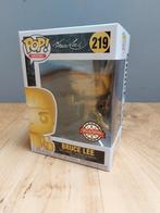 Bruce Lee (Funko Pop) Special Edition #219 Gold, Ophalen of Verzenden, Zo goed als nieuw