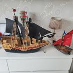 pirenschip plus klein schip playmobil, Hobby en Vrije tijd, Modelbouw | Boten en Schepen, Overige merken, Gebruikt, Ophalen of Verzenden