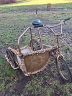 Zijspan fiets voor optocht, Ophalen, Versiering