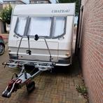 Prachtige Chateau Calista 390, Caravans en Kamperen, Caravans, Chateau, Treinzit, Dwarsbed, Particulier