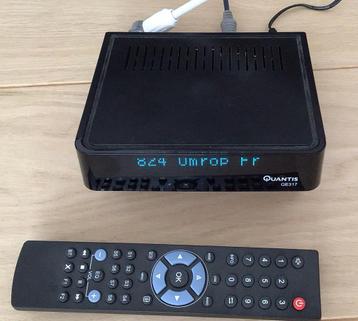 Quantis QE317 digitale radio ontvanger (ziggo) beschikbaar voor biedingen