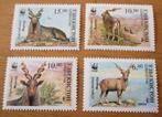 Oezbekistan, WWF serie Schroefhoorngeit, 1995, Verzenden, Postfris, Dier of Natuur