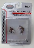 American Diorama 1:43 Race Day Metal Figure set no 5, 2 fig, Overige merken, -, Nieuw, Ophalen of Verzenden
