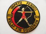 KLU embeem F-16 323 squadron, Verzenden, Luchtmacht, Nederland, Embleem of Badge