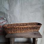 Ouderwets oud rieten broodmandje stokbroodmand *Etage3*, Gebruikt, ., Ophalen of Verzenden, .
