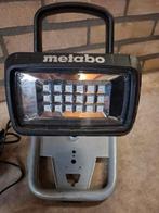 Metabo bouwlamp accuwerklamp  plus .5.5ah 18v accu en lader, Ophalen of Verzenden