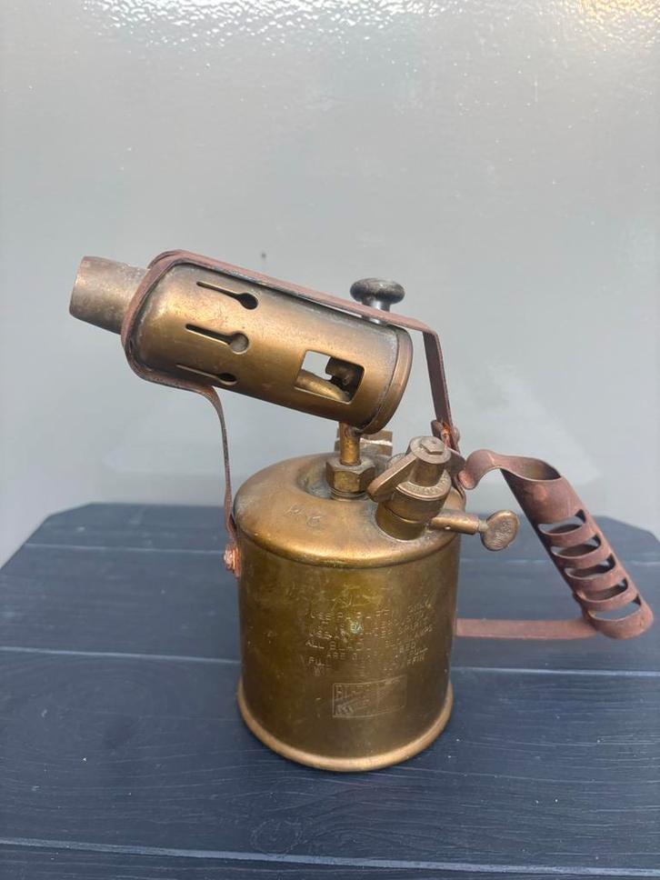 Antieke Koperen Soldeerbrander, Antiek en Kunst, Antiek | Gereedschap en Instrumenten, Ophalen
