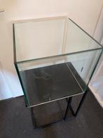 Vitrine etalage kubus voor winkel vitrine, Ophalen, Gebruikt, Glas, Getempered winkel vitrine etalage kubus