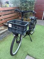 Gazelle Bloom moederfiets – Mat Zwart – framemaat 49, Fietsen en Brommers, Ophalen, 47 tot 50 cm, Dubbele standaard, Zo goed als nieuw
