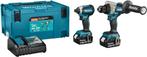 Makita DLX2545TJ Boor- en Schroefmachine Set, 600 watt of meer, Nieuw, Ophalen of Verzenden, Boor- en Schroefmachine