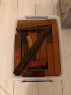 Leren riem stukjes, Ophalen, Zo goed als nieuw, Bruin, 100 cm of meer