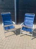 2 dukdalf stoelen, Caravans en Kamperen, Kampeermeubelen, Ophalen, Gebruikt, Campingstoel