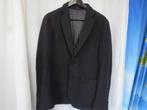 blauw wollen blazer jasje calidad mt 48 Massimo Dutti, Ophalen of Verzenden, Massimo Dutti, Gedragen, Maat 48/50 (M)