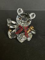 Swarovski krisbeer met wijn champagne, Ophalen of Verzenden, Zo goed als nieuw, Figuurtje