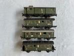 Fleischmann 5060/5061/5062 DB 1e/2e/bagagerijtuigen Ulm, Gebruikt, Gelijkstroom, Fleischmann, Wagon