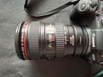 Lens Canon 24-105mm 1: 4 EF L IS USM EF 24-105mm f/4, Ophalen of Verzenden, Zo goed als nieuw, Standaardlens