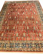 Groot Perzisch Tapijt Kazak 300x250 wollen vloerkleed, 1185VB, Info@rugsandcarpets.nl, Zwart, De Handelmaatschappij