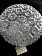 Plafondlamp 20cm glas Vintage, Huis en Inrichting, Ophalen of Verzenden, Zo goed als nieuw, Glas