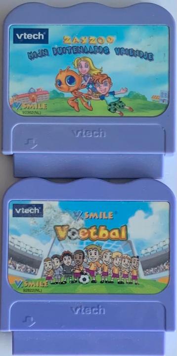 2 V-Tech V-Smile games [Voetbal & Zayzoo] beschikbaar voor biedingen