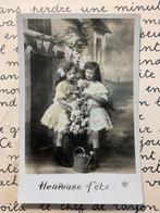 1910 Heurese Fête - meisjes met lang haar, Ophalen of Verzenden, Voor 1920, Gelopen, Kinderen