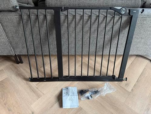 Noma Easyfit Traphekje + Verlengstuk, Kinderen en Baby's, Traphekjes, Zo goed als nieuw, Klemhekje, Metaal of IJzer, 100 tot 115 cm