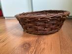 Rieten Mand - Perfect voor Decoratie!, Gebruikt, Mand, Rond, Ophalen of Verzenden