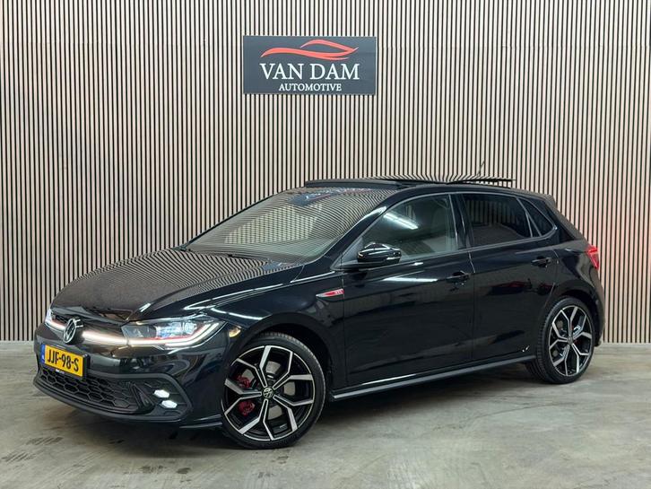 Volkswagen Polo 2.0 TSI GTI 2022 DSG PANO IQ-LIGHT KEYLESS B, Auto's, Volkswagen, Bedrijf, Te koop, Polo, ABS, Achteruitrijcamera