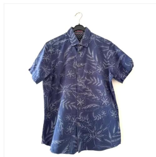 TED BAKER London blauw apart overhemd mt small BCBC, Kleding | Heren, Overhemden, Zo goed als nieuw, Halswijdte 38 (S) of kleiner