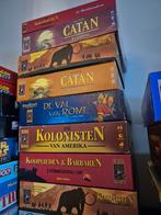 8x Kolonisten van Catan + 6x Ticket to Ride + 4x Carcassonne, Ophalen of Verzenden, Zo goed als nieuw