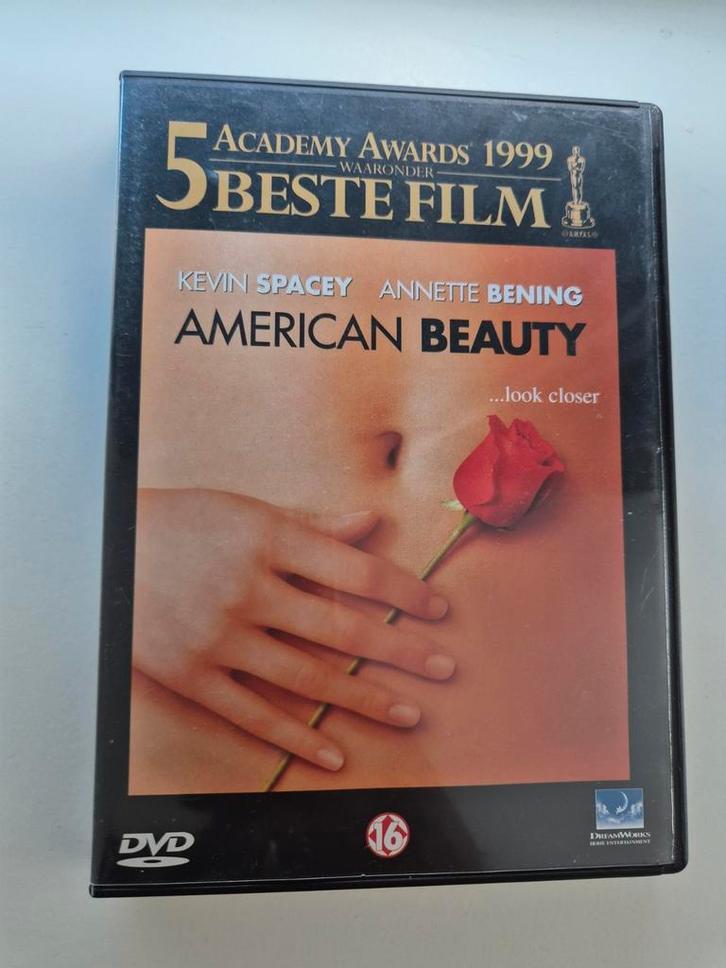 American Beauty DVD - Kevin Spacey, Cd's en Dvd's, Dvd's | Drama, Gebruikt, Drama, Vanaf 16 jaar, Ophalen of Verzenden