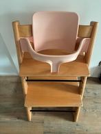 Stokke stoelverkleiner in Serene Pink, Ophalen, Zo goed als nieuw, Meegroeistoel, Stoelverkleiner