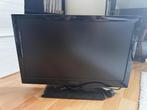 Kleine Q Media TV met DVD Speler - Werkt Prima!, Gebruikt, 50 Hz, Minder dan 40 cm, Ophalen