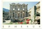 Turkije. Ephesus.  Celsus Bibliotheek., Verzamelen, Verzenden, 1980 tot heden, Gelopen, Buiten Europa