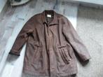 Bruine gevoerde rundlederen jas xxl, Bruin, Overige maten, Ophalen of Verzenden, Christian