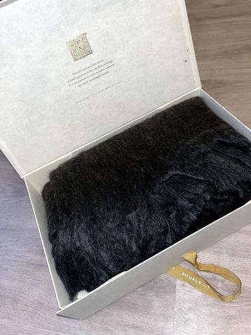 Rituals fleece deken Silkuh Throw 130 x 170 cm Cedar Brown beschikbaar voor biedingen
