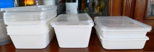 Plastic afhaal bakjes - bewaarbakjes met deksel, Huis en Inrichting, Keuken | Keukenbenodigdheden, Ophalen of Verzenden
