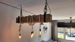 Exclusieve hanglamp, Huis en Inrichting, Lampen | Hanglampen, Nieuw, Hout, Ophalen, 75 cm of meer