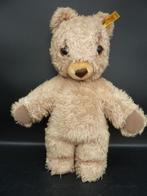 Vintage Steiff teddybeer met vaantje en knopje, Verzamelen, Beren en Cherished Teddies, Ophalen of Verzenden, Zo goed als nieuw
