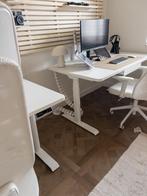 Flexispot Elektrisch bureau, Ikea bureaustoel & wandpanelen, Ophalen, Elektrisch, Zo goed als nieuw, Bureau