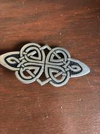 Vintage St. Justin Pewter Keltische Broche, Sieraden, Tassen en Uiterlijk, Broches, Ophalen of Verzenden, Overige materialen