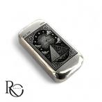 All Seeing Eye zilverbaar 100g Mystieke Symbolen Serie, Ophalen of Verzenden, Zilver